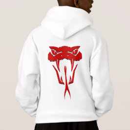 Fierce Red Snake Ansikte Barn T Shirt