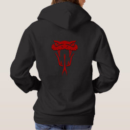 Fierce Red Snake Ansikte Unisex T Shirt