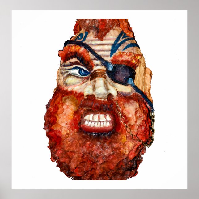 Fierce Scandinavian Viking Poster (Framsidan)