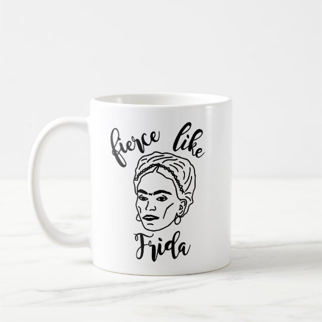 Fierce som Frida Mugg - Frida Kahlo (Vänster)