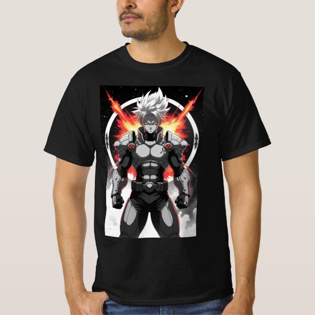 Fierce Spiky Hero Graphic Shirt T (Framsida)