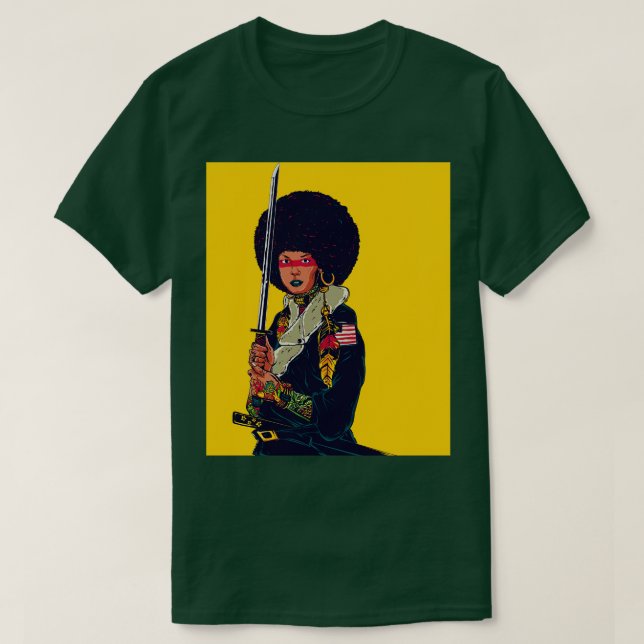 Fierce Sword Saming Queen T Shirt (Design framsida)