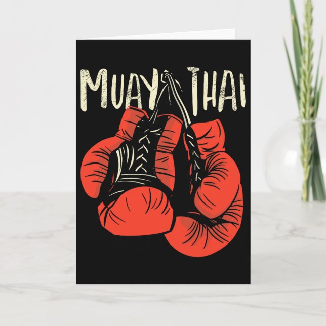 Fierce Thai Boxing Fight Style For Kickboxing Muay Kort (Framsida)