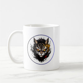 Fierce Tiger Anime Kaffemugg