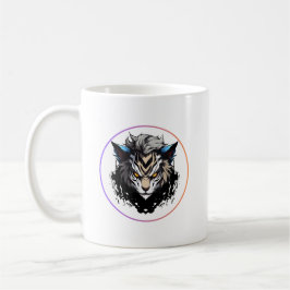 Fierce Tiger Anime Kaffemugg