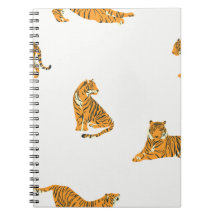 "Fierce" Tiger-anteckningsbok