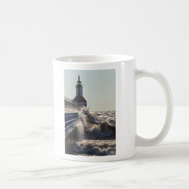 Fierce Vågar vid St Joseph Kaffemugg (Höger)