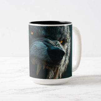 Fierce Varg Guardian Två-Tonad Mugg