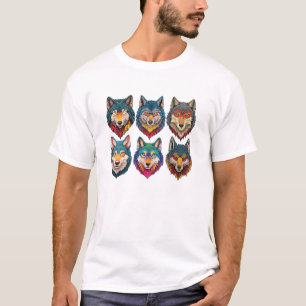 Fierce Varg Spirit Graphic T Shirt