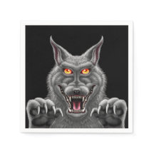 Fierce Werevargen Papprare Party Napkins