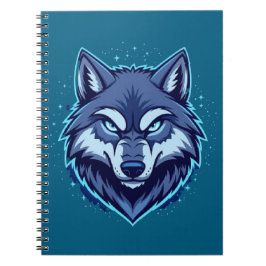 Fierce Wolf – Symbol of Strength and Freedom Anteckningsbok