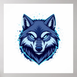 Fierce Wolf – Symbol of Strength and Freedom Poster