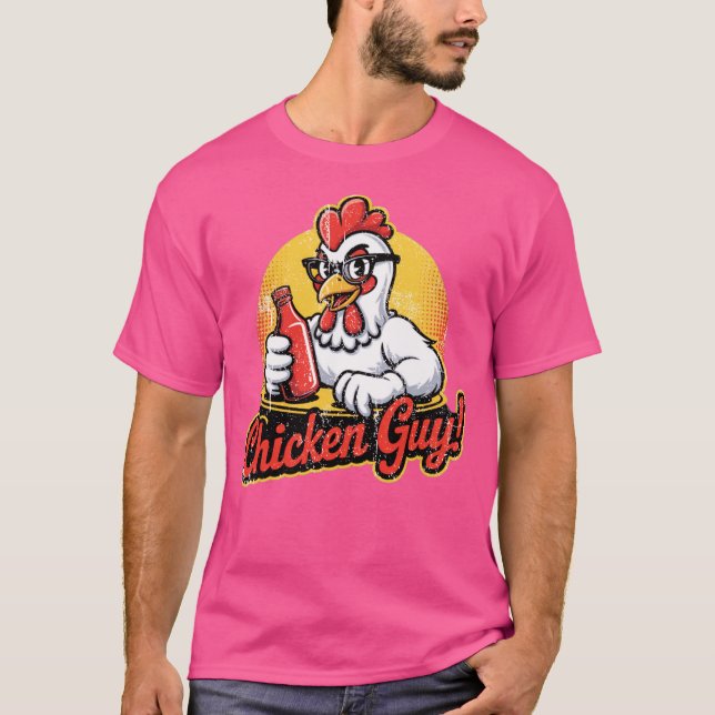 Fieri Chicken Guy T Shirt (Framsida)