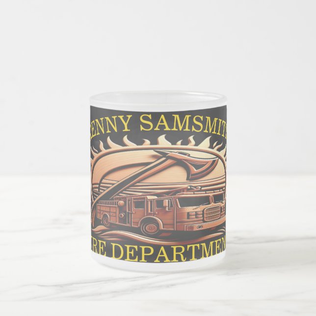 Fierisk glasört, heroisk konstruktion vid brand La Frostad Glasmugg (Center)