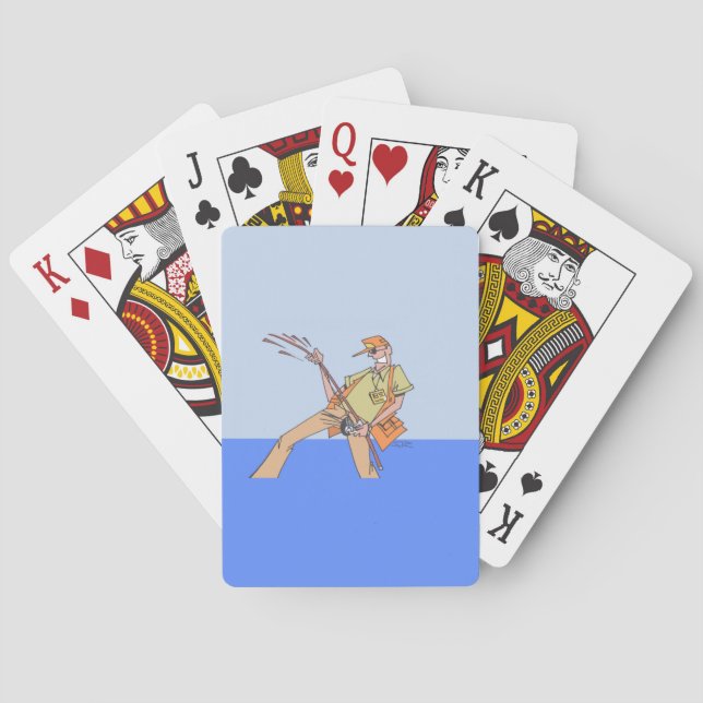 Fierman Poker-kort Casinokort (Baksidan)