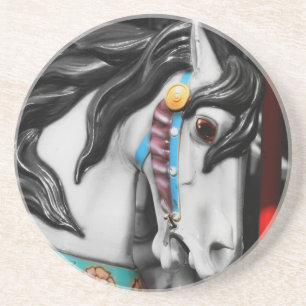 Fiery Carousel Horse Underlägg