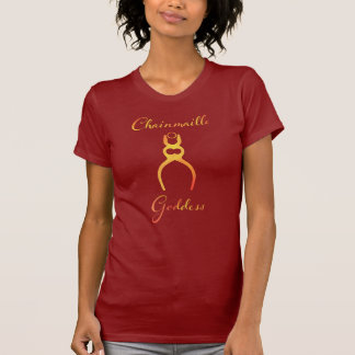 Fiery Chainmaille Goddess T Shirt