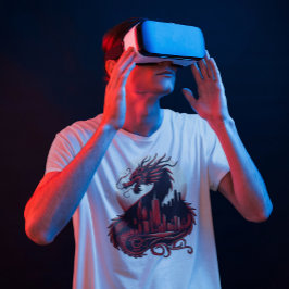 Fiery Chicago Dragon - Lunar New Year 2024 T Shirt