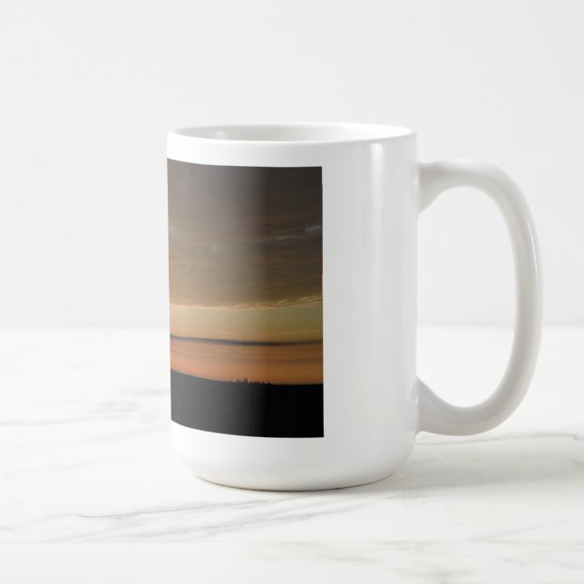 Fiery Cleveland Sunset 2024 Kaffemugg (Höger)