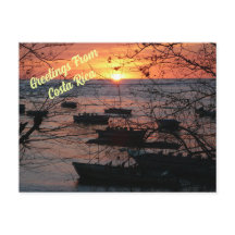 Fiery Costa Rican Sunset i Tamarindo