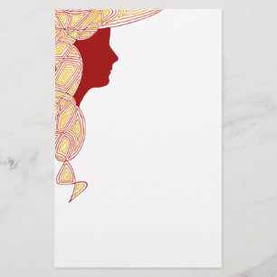 Fiery Dam Stationary Brevpapper