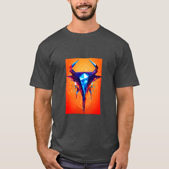 "Fiery Dragon Anpassningsbar T-Shirt - Släpp loss  (Framsida)