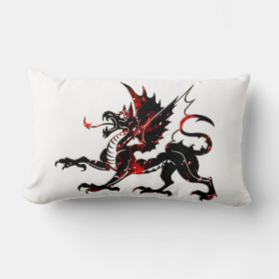 Fiery Dragon Lumbarkudde