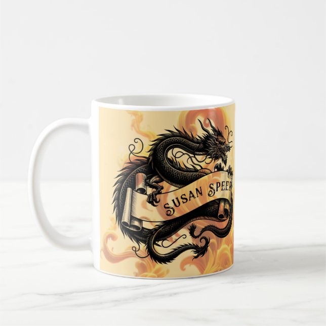 Fiery Dragon Mugg (Vänster)