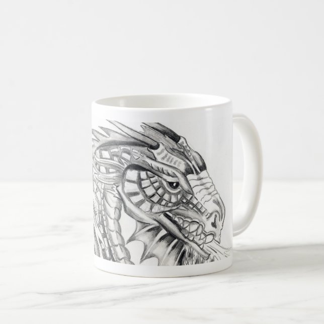 Fiery Dragon Mugg (Framsida höger)