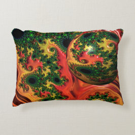Fiery Elegance - A Study in Complexity Pillow Prydnadskudde