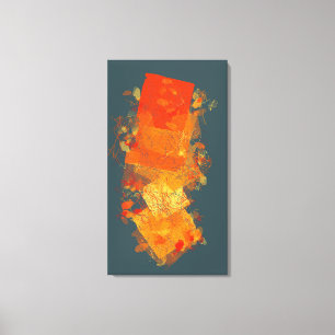 Fiery Färg Canvastryck