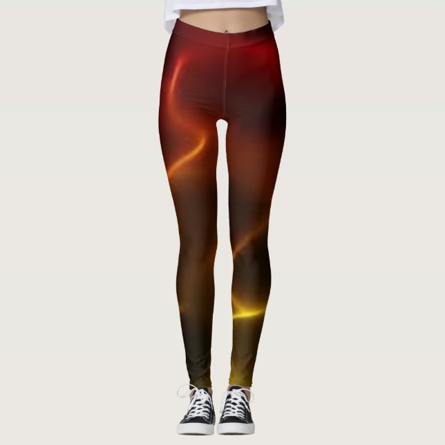 Fiery Flames Leggings (Framsida)