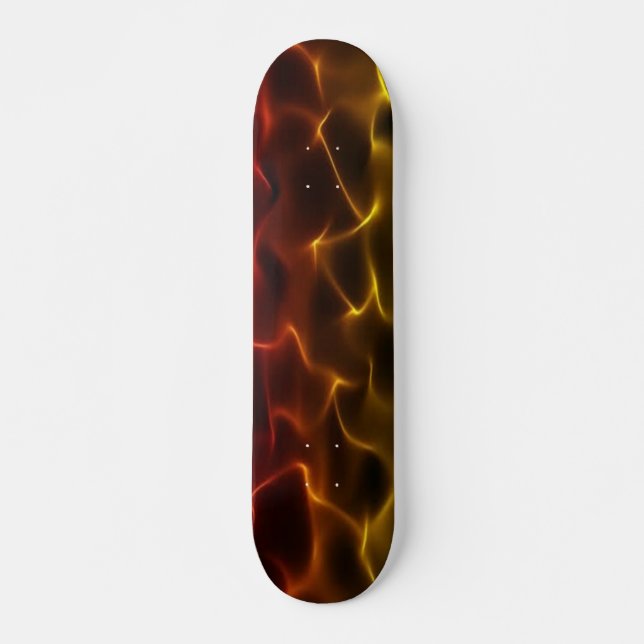 Fiery Flames Skateboard (Framsida)