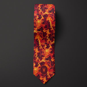 Fiery Fluorescent Lava-Abstrakt Slips