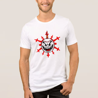 Fiery Fury Baseball Bomb T Shirt