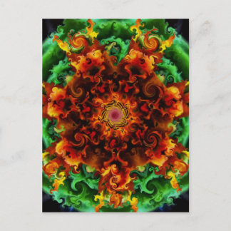 Fiery Garden Vykort