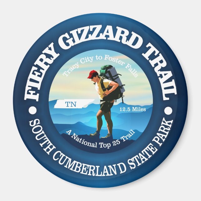 Fiery Gizzard (C) Magnet (Framsidan)