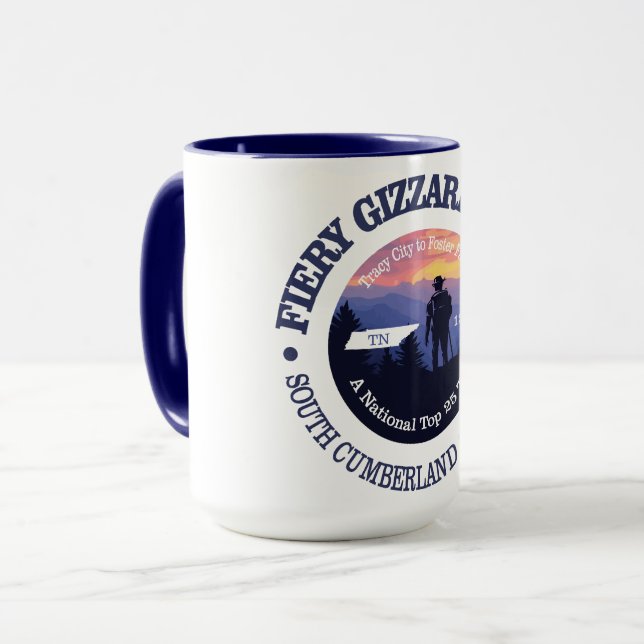 Fiery Gizzard Trail (rd2) Mugg (Framsida vänster)