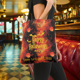 Fiery Halloween med Fladdermus och Spook-Tacular s Tygkasse