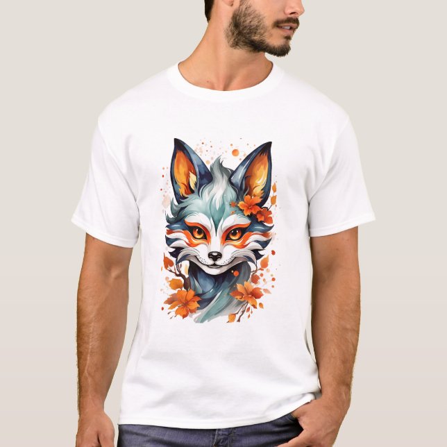 Fiery Kattdjur Impression T Shirt (Framsida)