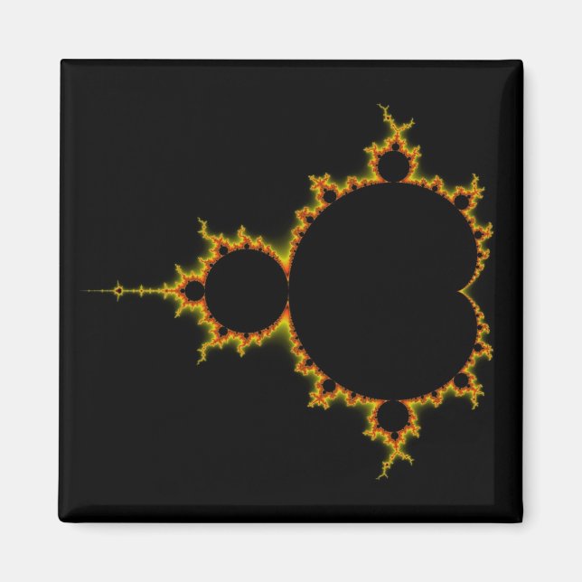 Fiery Mandelbrot Set Magnet (Framsidan)