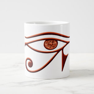 Fiery Öga of Horus Jumbo Mugg