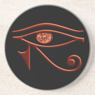 Fiery Öga of Horus Underlägg Sandsten