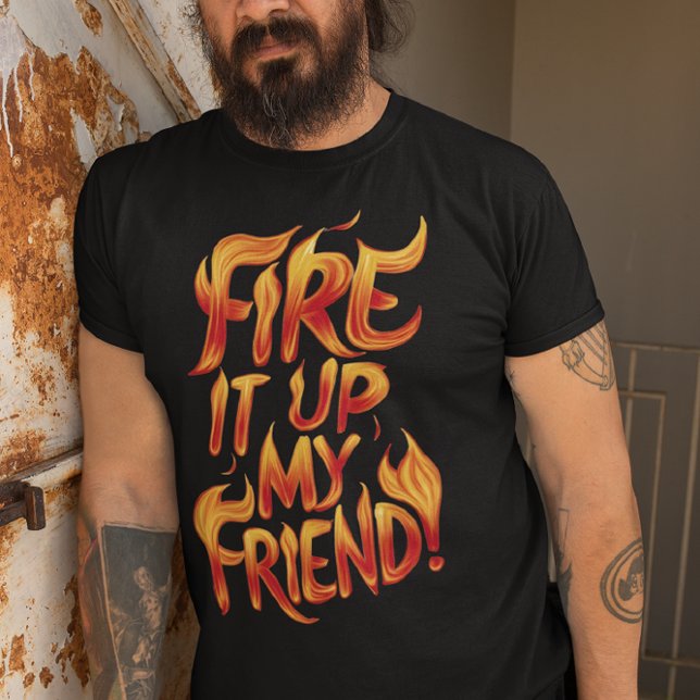 Fiery Ord of Vänskap T Shirt (Skapare uppladdad)