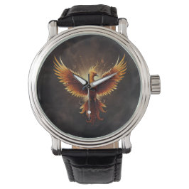 Fiery Phoenix Cushion Armbandsur