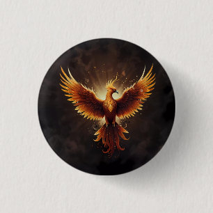 Fiery Phoenix Cushion Knapp