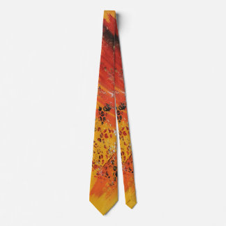 Fiery Phoenix Neck Tie Slips