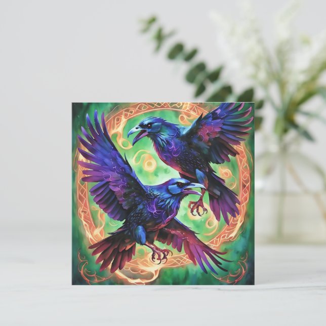 Fiery Raven (Stående Fram)