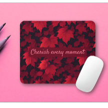 Fiery Red Autumnal Löv