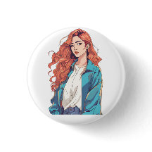 Fiery Rödhårig Aesthetic